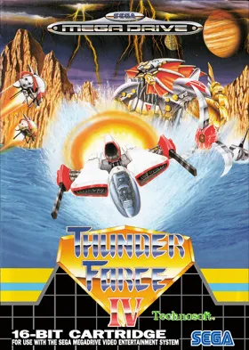 Thunder Force IV (Europe) box cover front